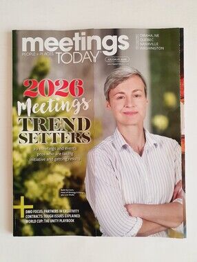 Meetings Today Magazines July/August, 2026 - 2026 Meetings Trend Setters